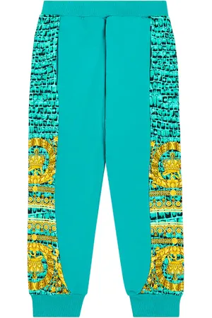 VERSACE Jogginghose Baroccodile aus Jersey