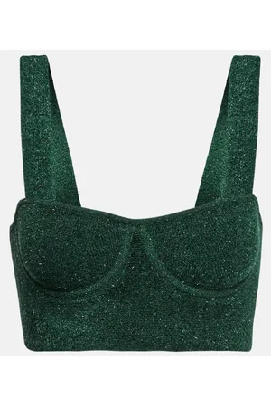 GALVAN Cropped-Top Moonlight aus Strick