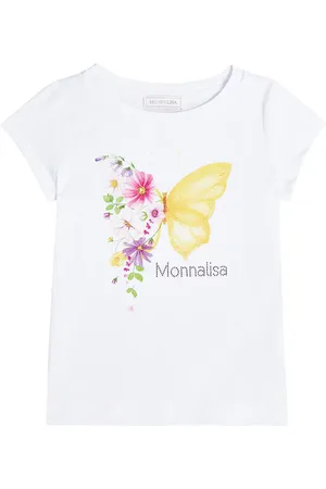 MONNALISA Bedrucktes T-Shirt aus Baumwoll-Jersey