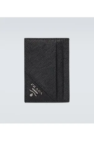 Prada Kartenetui aus Saffiano-Leder