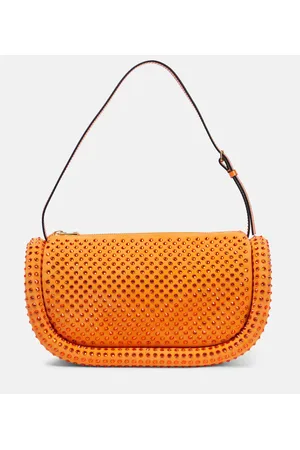 J.W.Anderson Schultertasche Bumper-15 aus Veloursleder