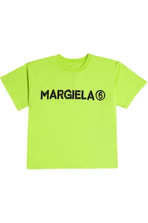 Maison Margiela Bedrucktes T-Shirt aus Baumwolle