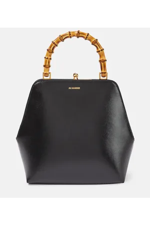 Jil Sander Tote Goji Small aus Leder