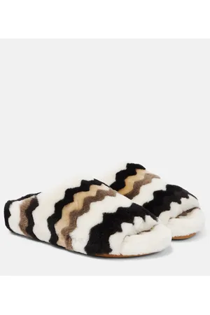 Chloé Chloé Pantoletten Saam aus Shearling