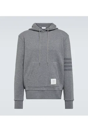 Thom Browne Hoodie 4-Bar aus Schurwolle