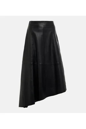 Ralph Lauren Midirock aus Leder