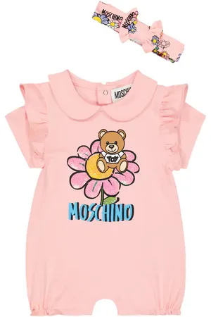 Moschino Baby Set aus Spieler und Stirnband
