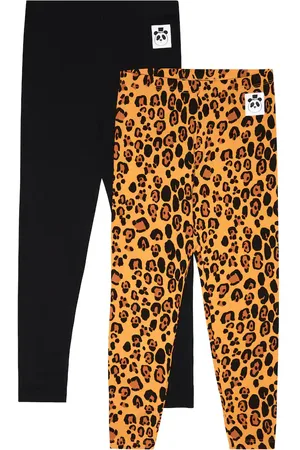 Mini Rodini Set aus zwei Leggings aus Jersey