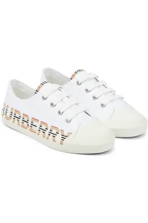 Burberry Sneakers aus Baumwoll-Gabardine