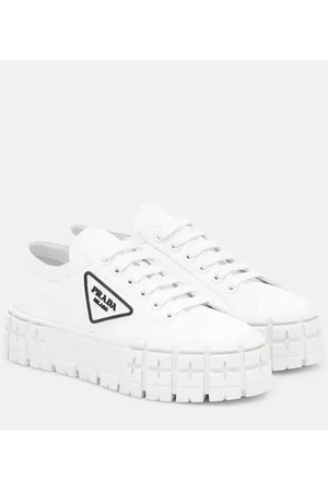 Prada Sneakers Wheel aus Gabardine