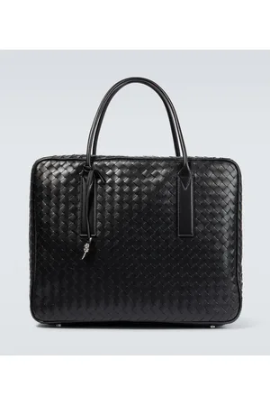 Bottega Veneta Aktentasche Getaway Large aus Leder