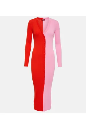 Staud Midikleid Shoko aus Rippstrick