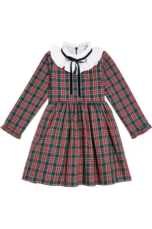 La Coqueta Kleid Flora aus einem Baumwollgemisch