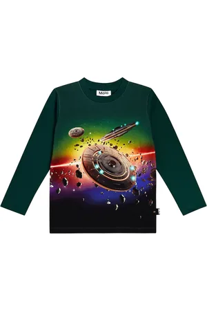 Molo Bedrucktes T-Shirt Reif aus Baumwolle