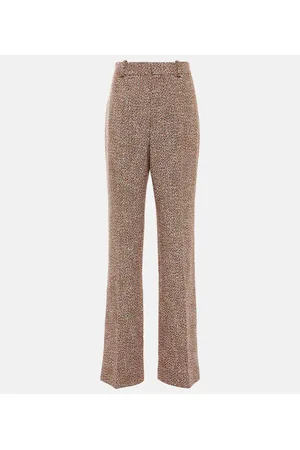 Chloé Chloé Weite Hose aus Tweed