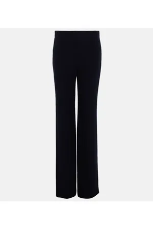 Chloé Chloé Weite High-Rise Hose aus Kaschmir und Wolle
