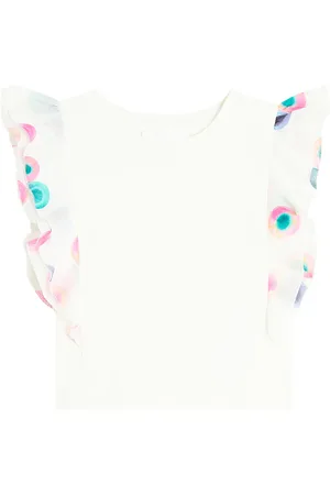 Chloé Chloé Kids Top aus Baumwolle