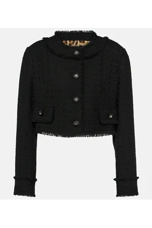 Dolce & Gabbana Cropped-Jacke aus Tweed