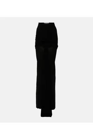Rick Owens High-Rise-Maxirock