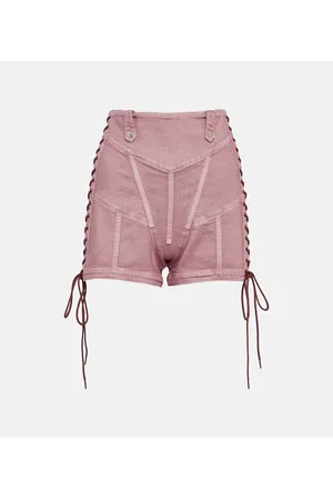 Jean Paul Gaultier X KNWLS High-Rise Shorts aus Denim