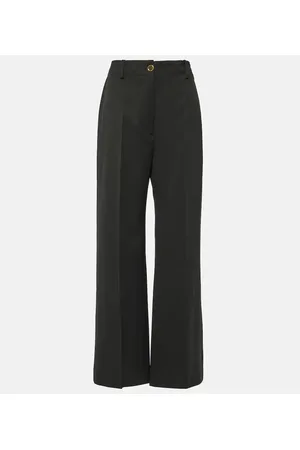 Patou Mid-Rise-Hose aus einem Wollgemisch