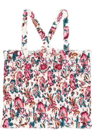 Louise Misha Bedrucktes Top Malika aus Baumwolle