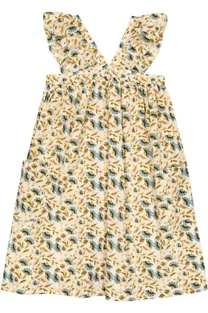 BONPOINT Bedrucktes Kleid aus Baumwolle