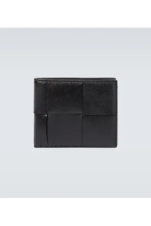Bottega Veneta Portemonnaie Intreccio aus Leder