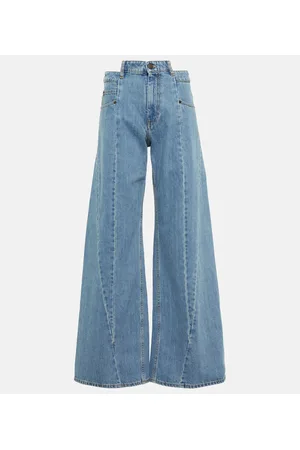 Maison Margiela High-Rise Wide-Leg Jeans