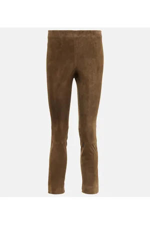 Vince Hose aus Veloursleder