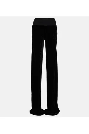 Rick Owens Weite Hose aus Samt
