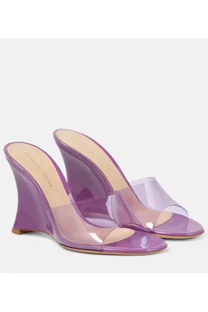 Gianvito Rossi Wedge-Pantoletten Futura 95