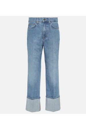VERONICA BEARD High-Rise Straight Jeans Dylan