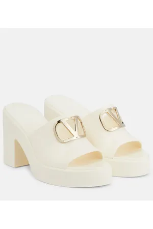 VALENTINO GARAVANI Plateau-Pantoletten VLogo Signature 100