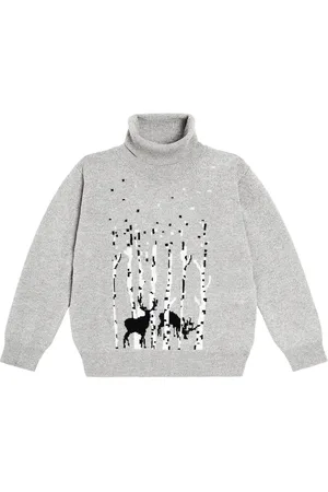 Il gufo Rollkragenpullover aus Schurwolle