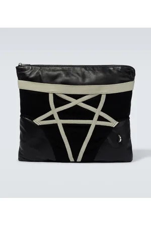 Rick Owens Etui Pentabrief aus Leder