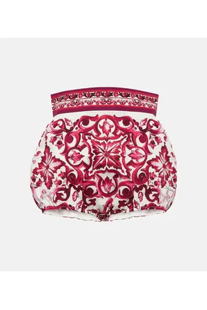 Dolce & Gabbana Shorts Majolica aus Baumwolle