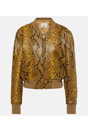 Isabel Marant Bomberjacke Cerem aus Leder
