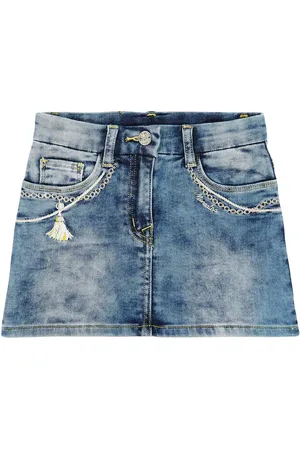 MONNALISA Bestickter Jeansrock