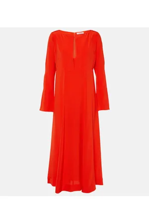 Dorothee Schumacher Midikleid Sophisticated Volumes aus Seide
