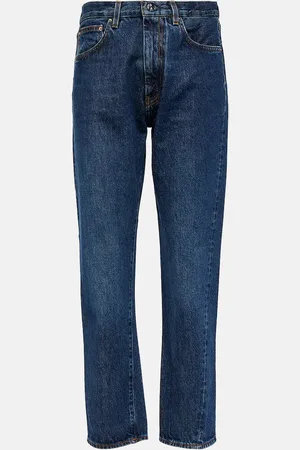 Totême Mid-Rise Straight Jeans Twisted Seam