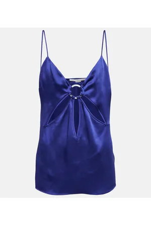 Stella McCartney Top aus Satin