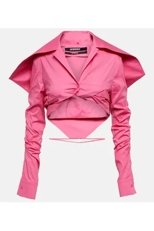 Jacquemus Cropped-Hemd La Chemise Meio aus Baumwolle