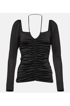 Ganni Top aus Jersey