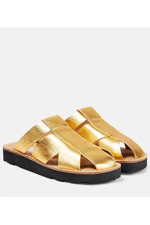 GABRIELA HEARST Slippers aus Leder