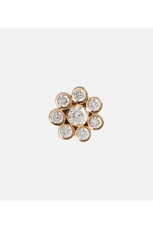 SOPHIE BILLE BRAHE Einzelner Ohrring Bellis aus 18kt Gelbgold mit Diamanten
