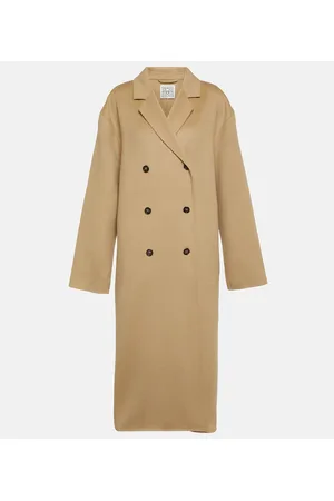 Totême Oversize-Mantel aus Wolle