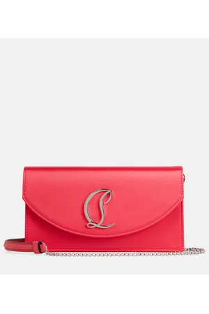 Christian Louboutin Clutch Loubi54 aus Satin