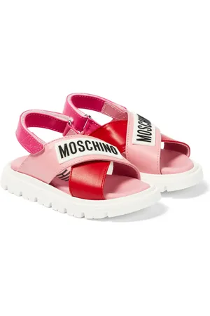 Moschino Sandalen aus Leder