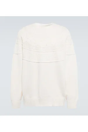 SACAI Pullover aus einem Baumwollgemisch